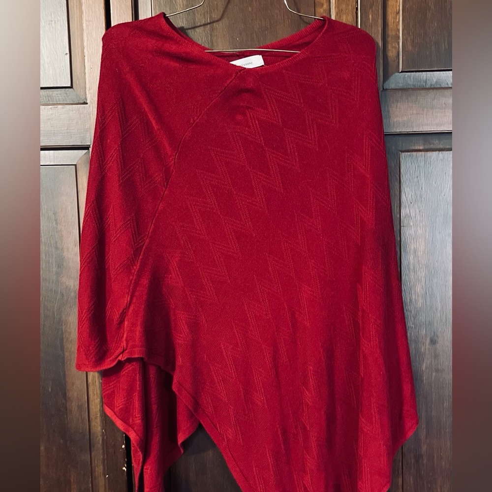 Soul Young Red Poncho